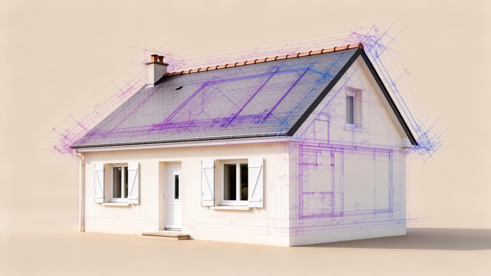 Maison analysée par PlotUp — étude de potentiel immobilier